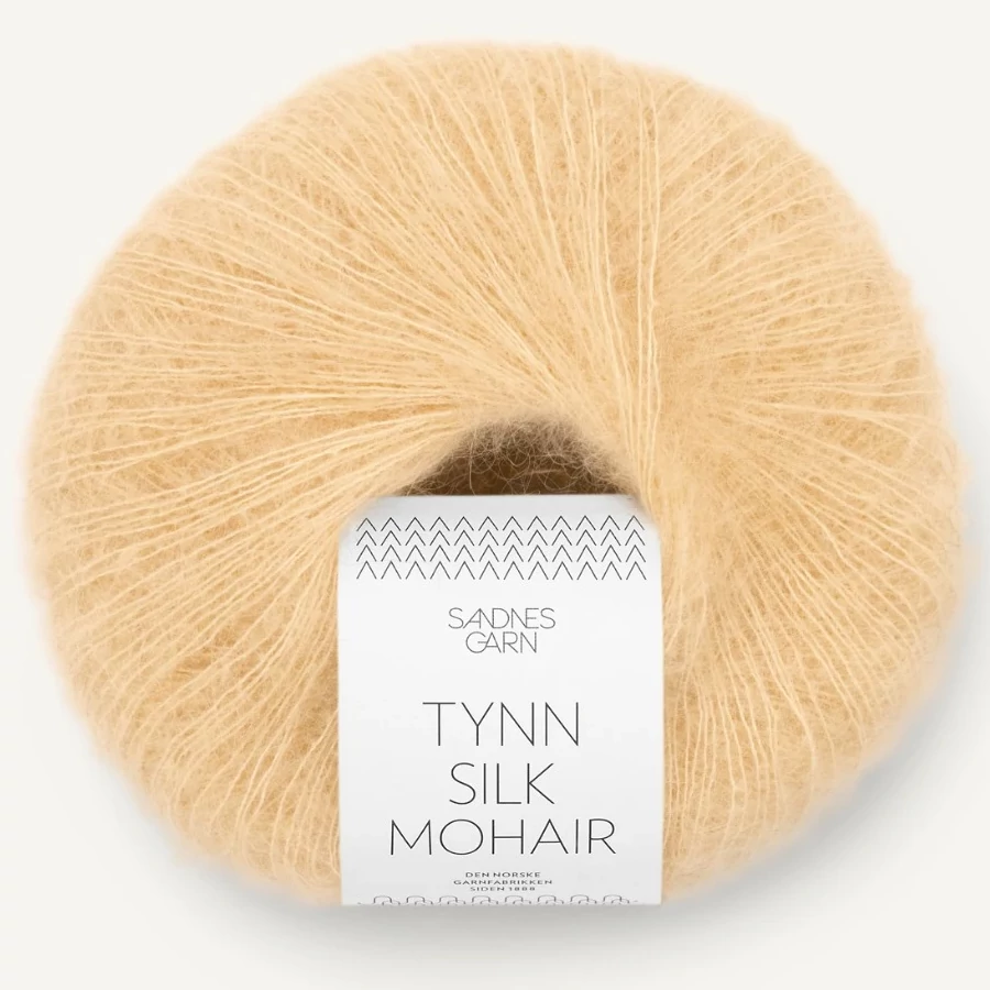 Tynn Silk Mohair - 2122 (Gul Manesten)