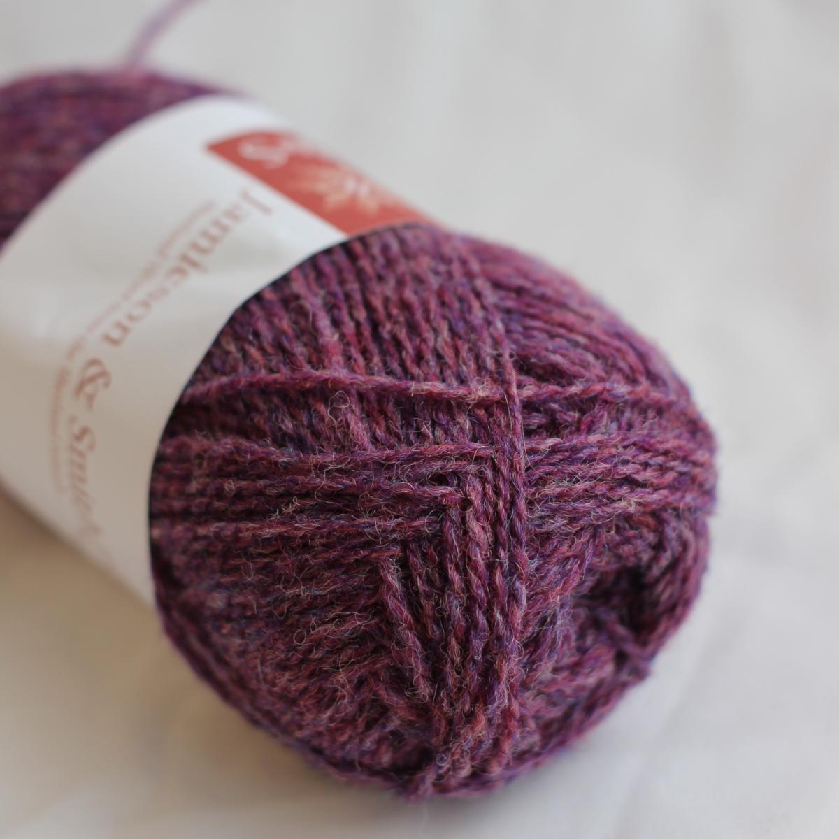 2ply Jumper Weight - 133 (Warm Mid Purple)