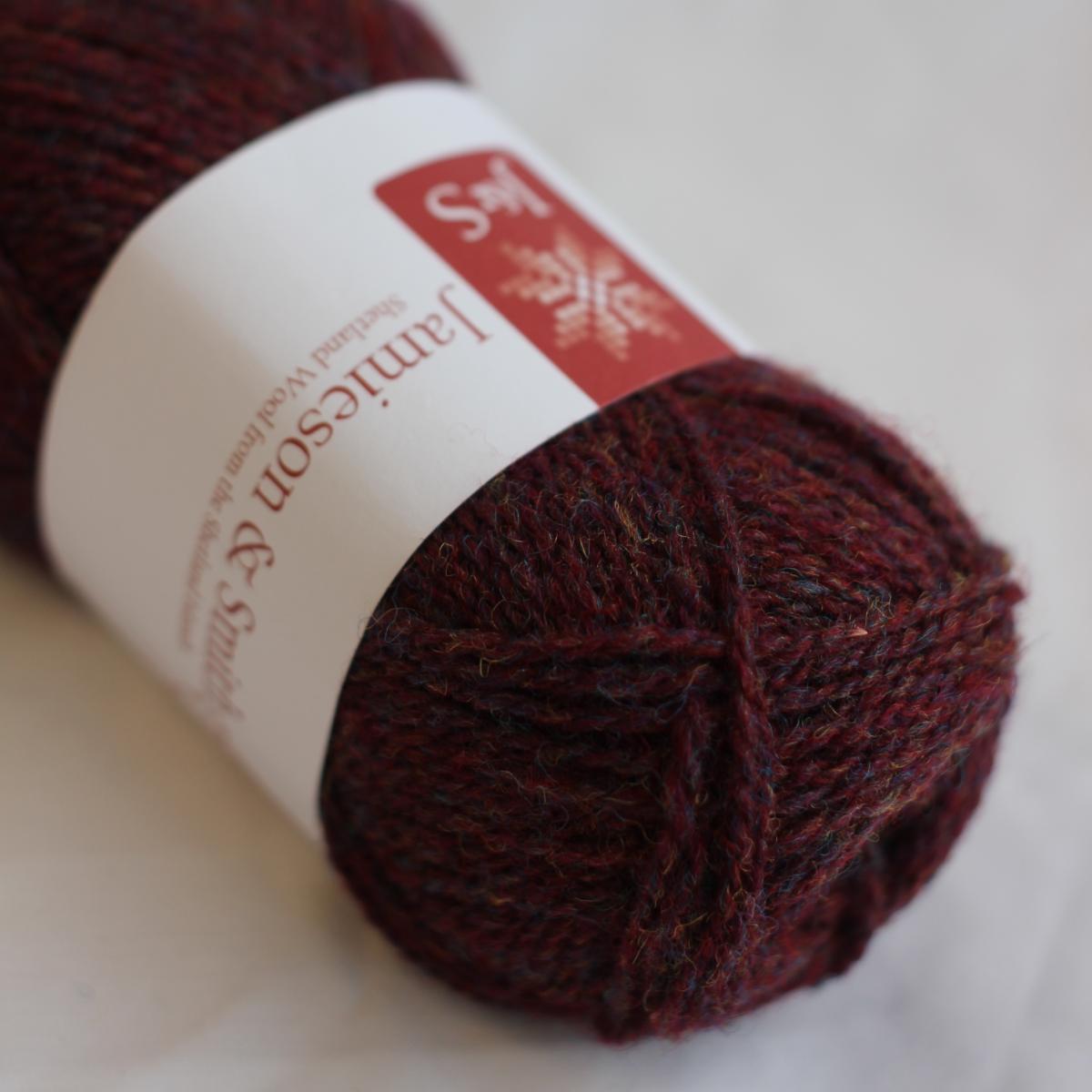 2ply Jumper Weight - FC55 (Purple Wine Mix)