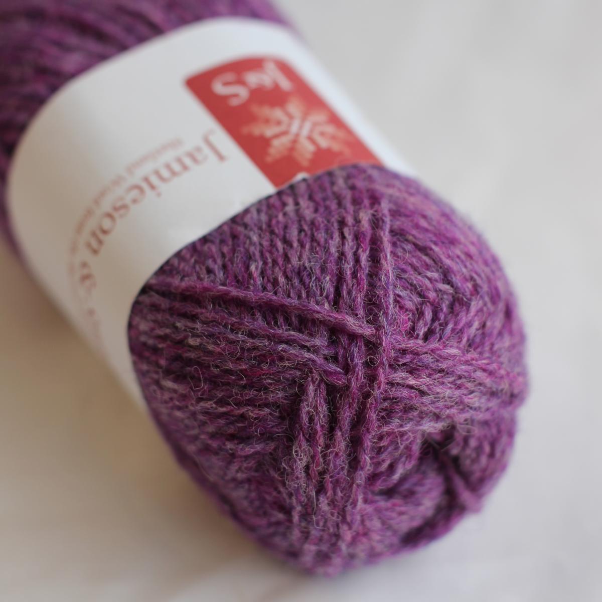 2ply Jumper Weight - 123 (Cool Mid Purple)