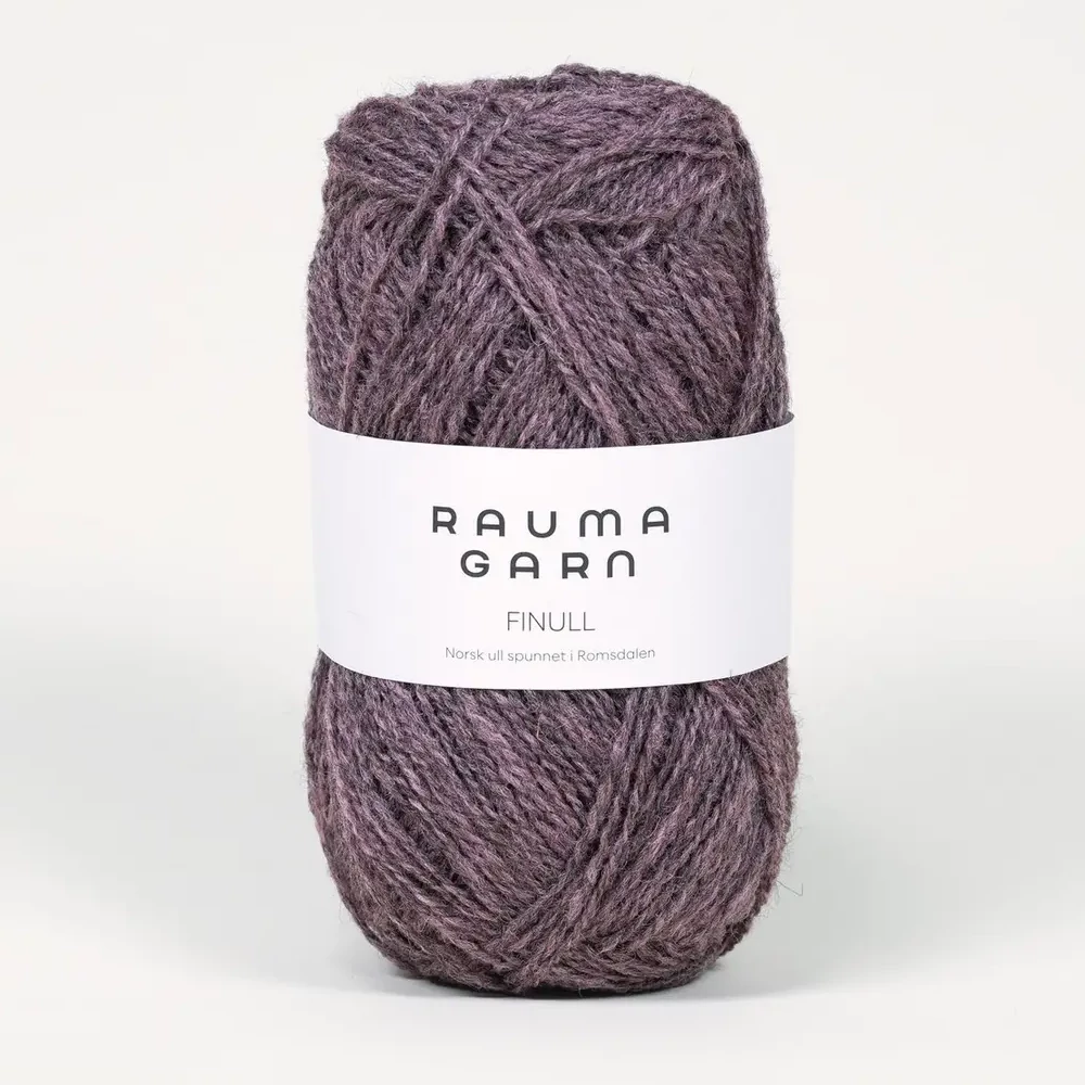 Finull - 4128 (Lilla mørkmelert)