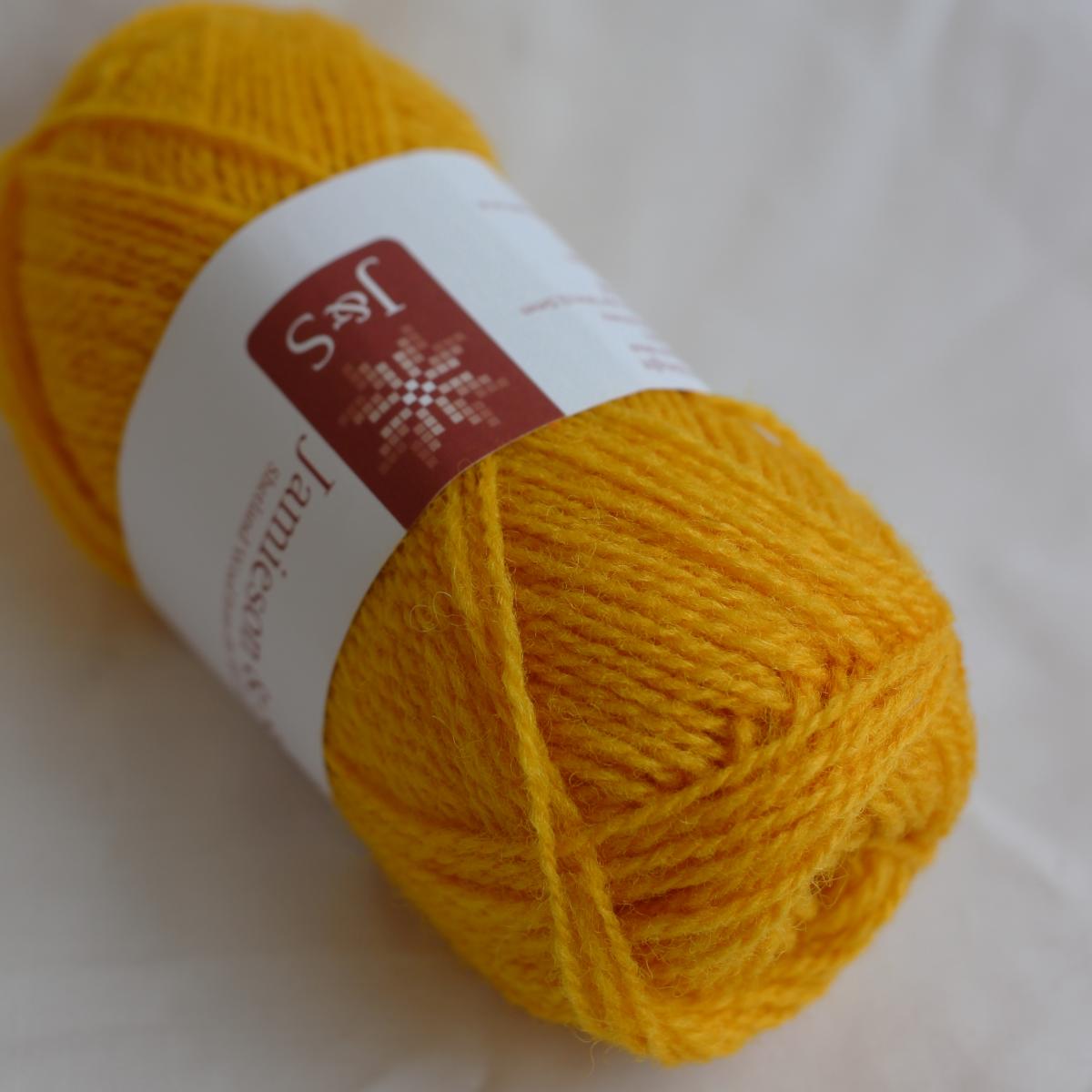 2ply Jumper Weight - 91 (Egg Yolk Yellow)