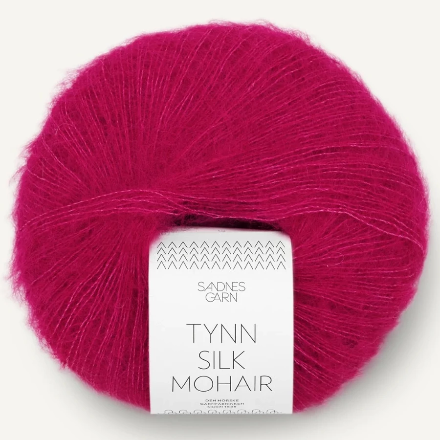 Tynn Silk Mohair - 4600 (Jazzy Pink)