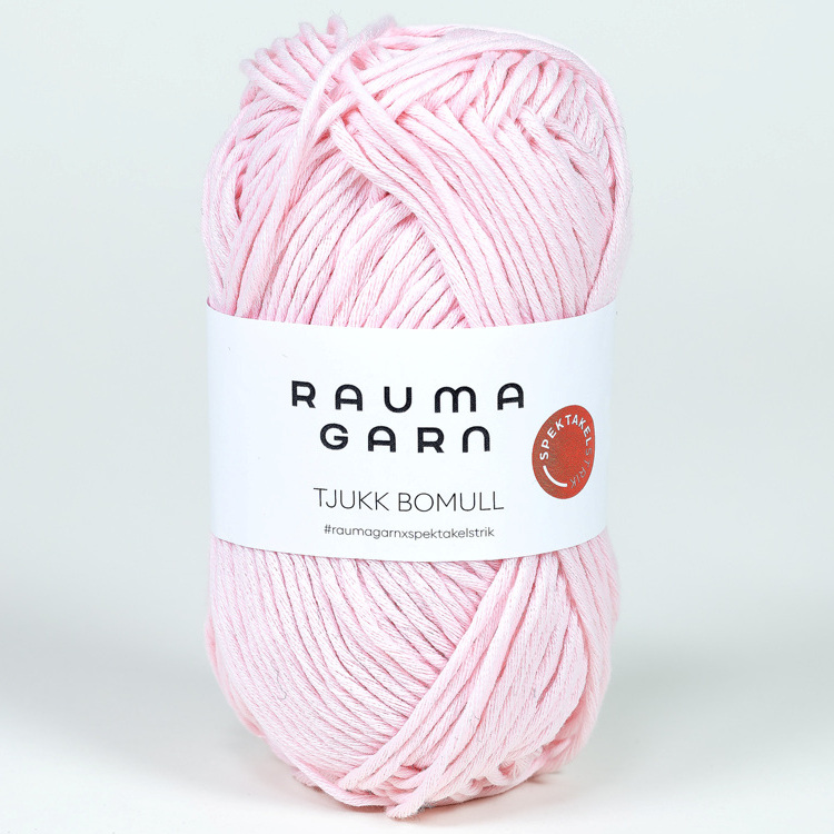 Tjukk Bomull - 231 (Lys Rosa)