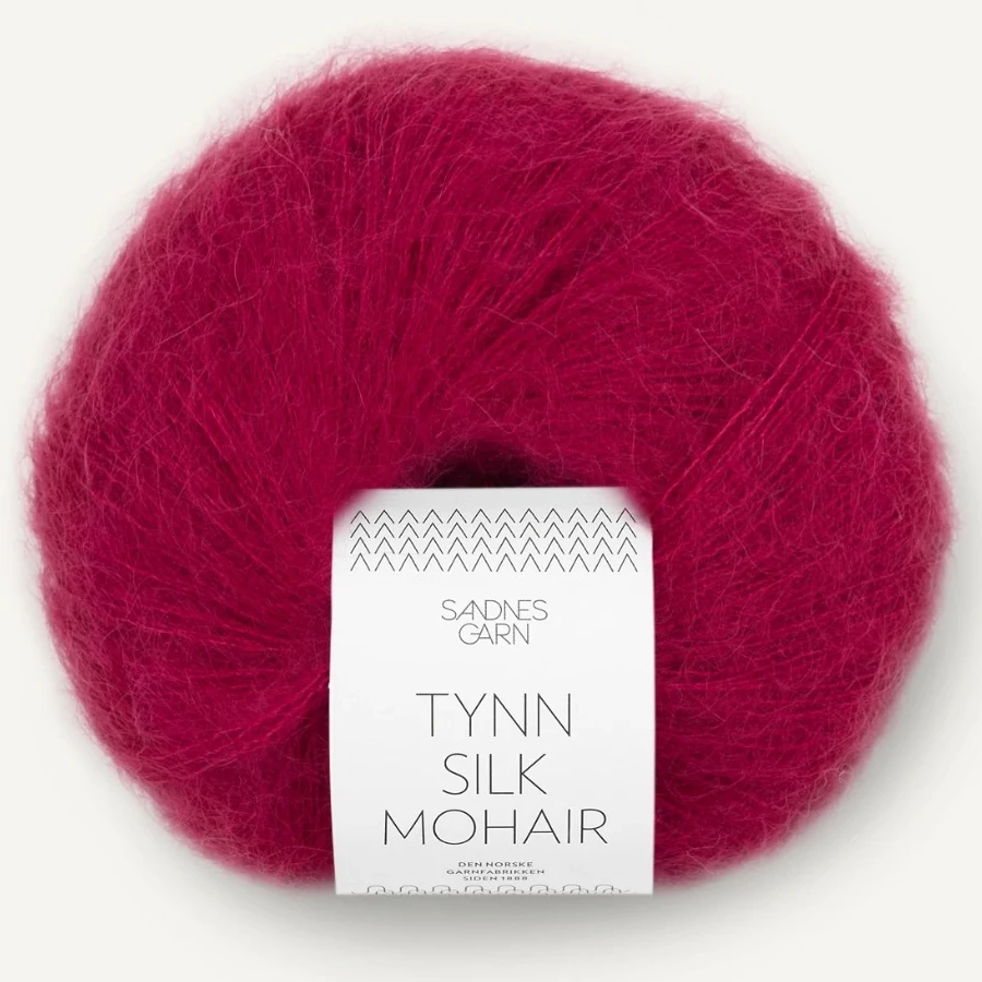 Tynn Silk Mohair - 4255 (Rumba Red)