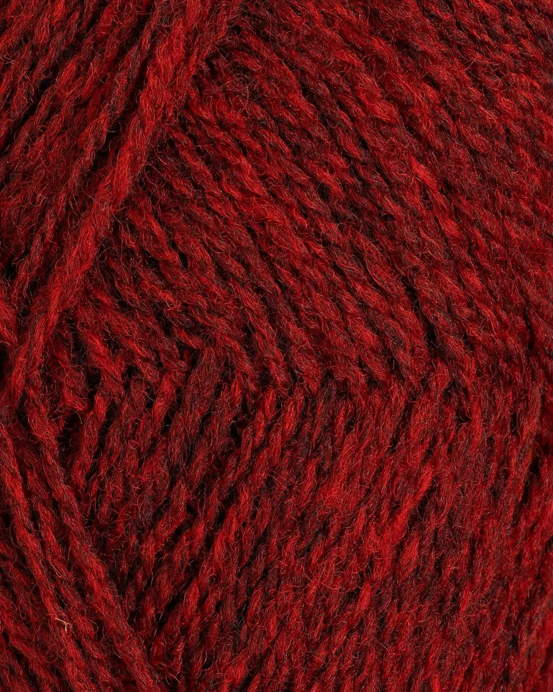 Finull - 4120 (Rød mørkmelert)