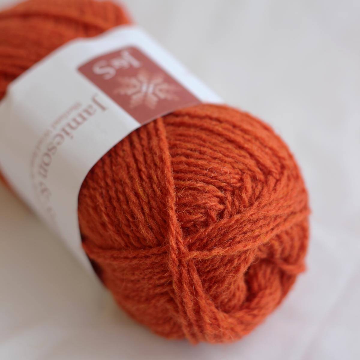 2ply Jumper Weight - 125 (Orange)