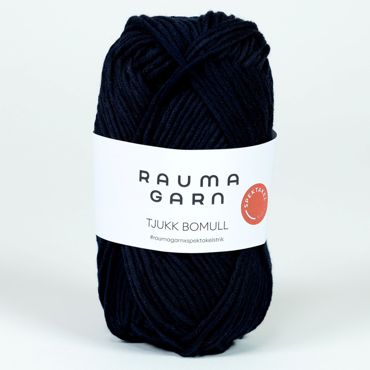Tjukk Bomull - 277 (Marine)