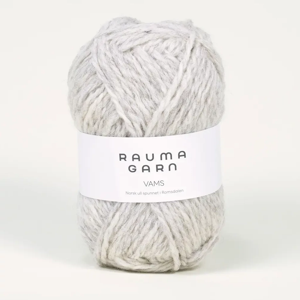Vams - 03 (Lys grå melert / Hellgrau meliert)