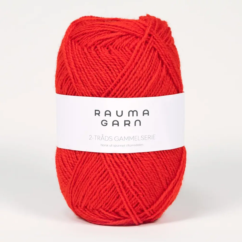 2-tråds Gammelserie - 424 (Rød)