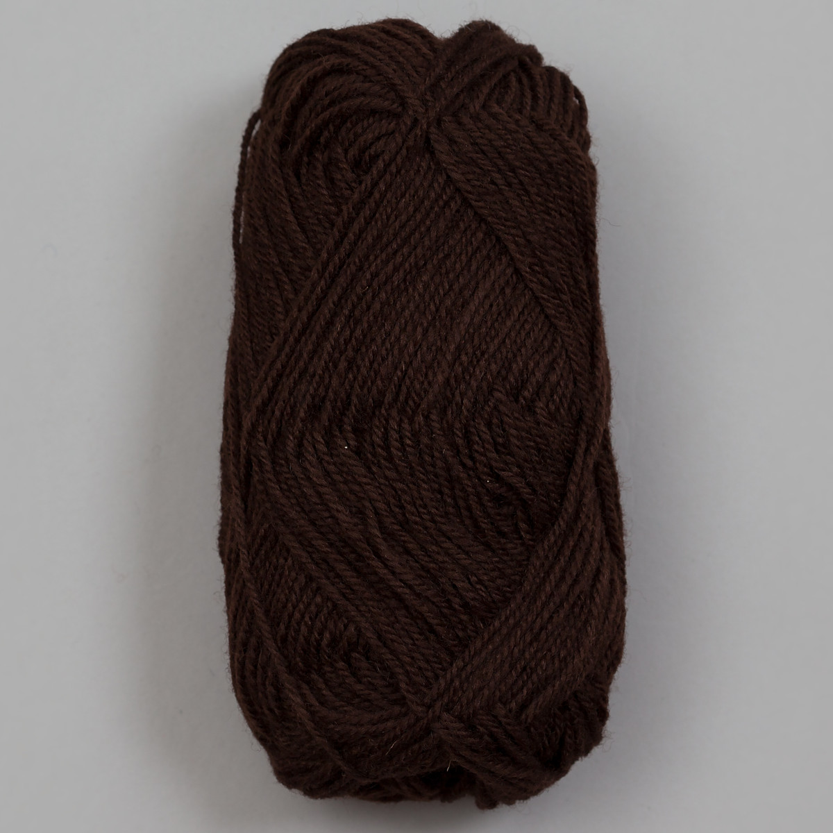 3-tråds strikkegarn - Brun (133)