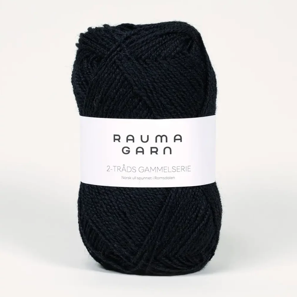 2-tråds Gammelserie - 436 (Svart)