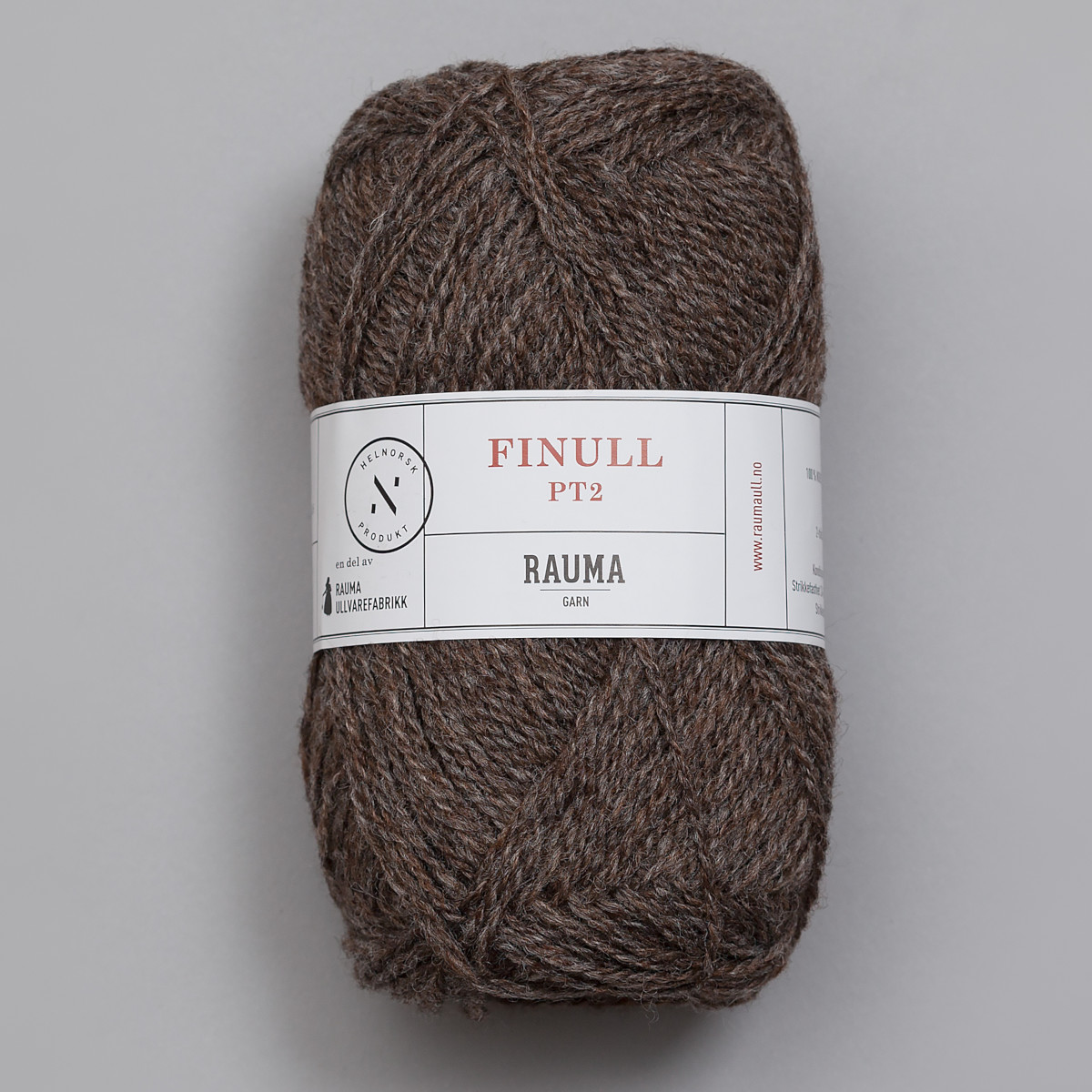 Finullgarn - Brun Melert (411)