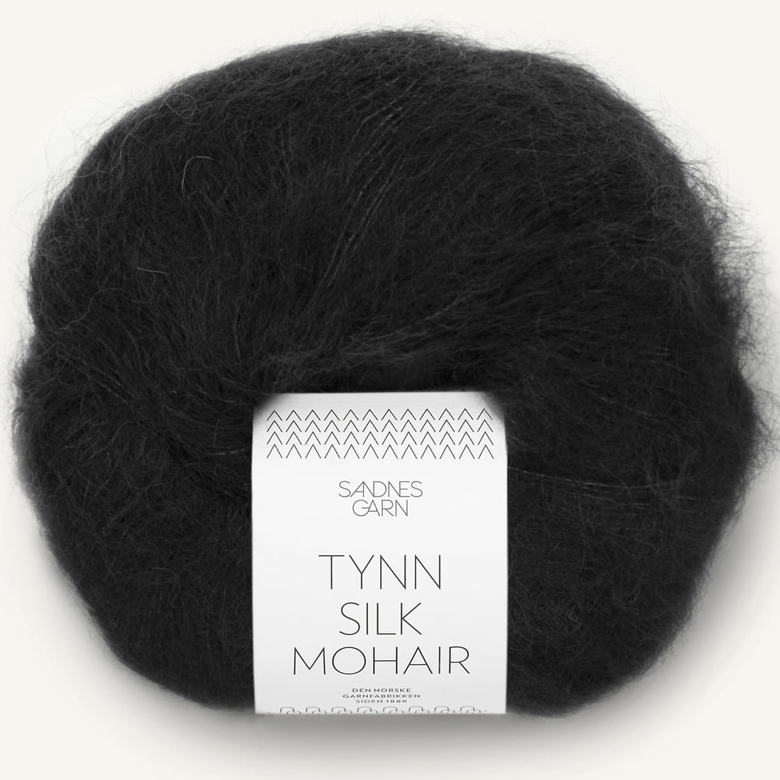 Tynn Silk Mohair - 1099 (Svart)