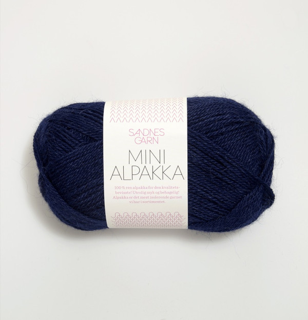 Mini Alpakka - Dunkelblau (5575)