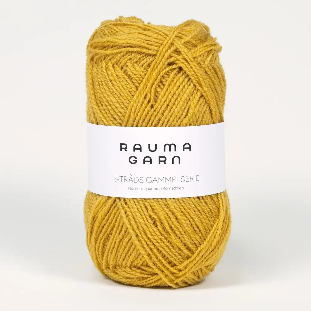 2-tråds Gammelserie - 4805 (Sennepsgul)