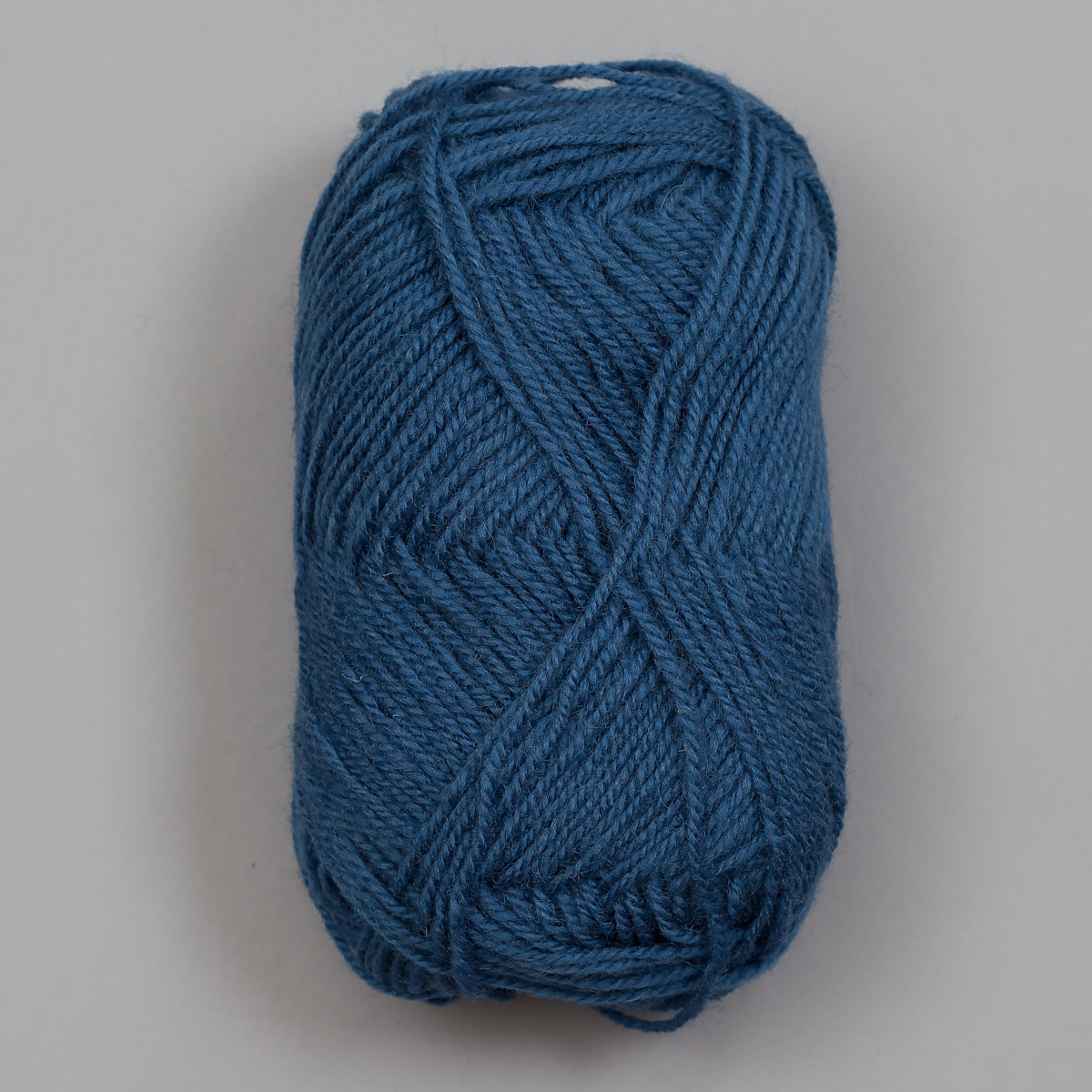 3-tråds strikkegarn - Bondeblå (138)