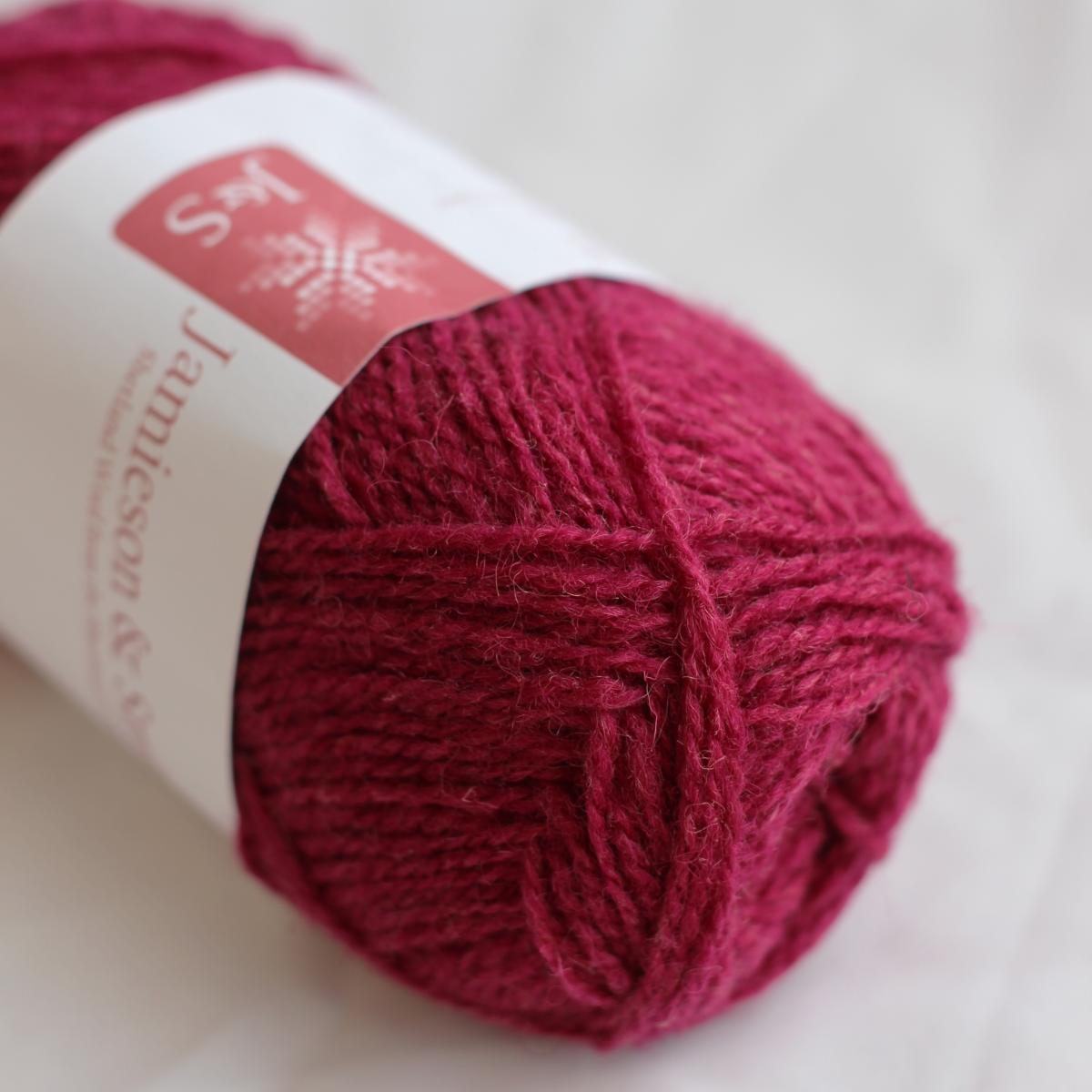 2ply Jumper Weight - 43 (Dark Fuchsia)