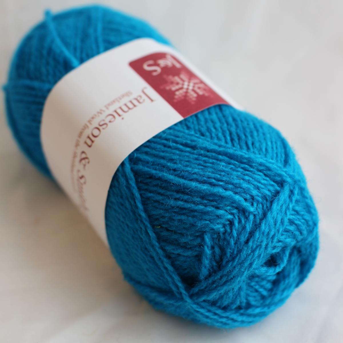 2ply Jumper Weight - 132 (Azure Blue)
