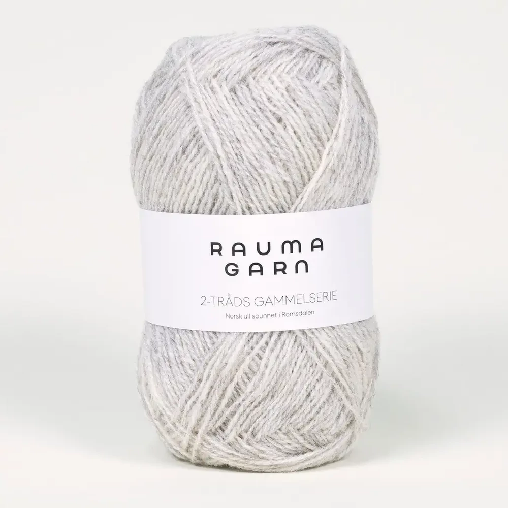 2-tråds Gammelserie - 403 (Lys grå melert)