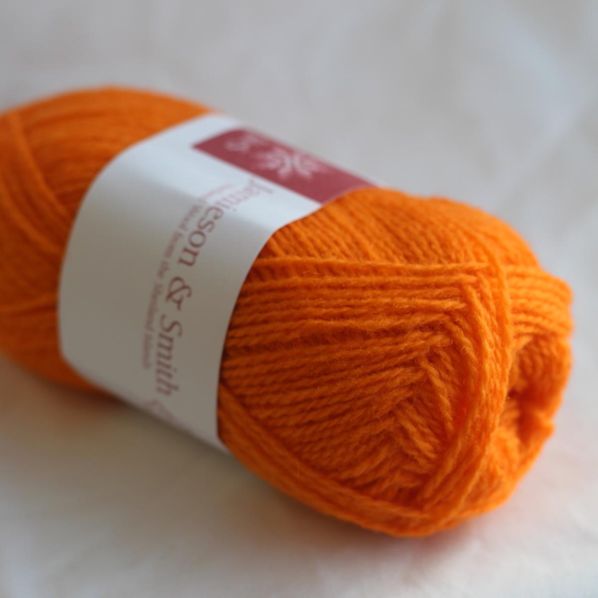 2ply Jumper Weight - 73 (Bright Orange)