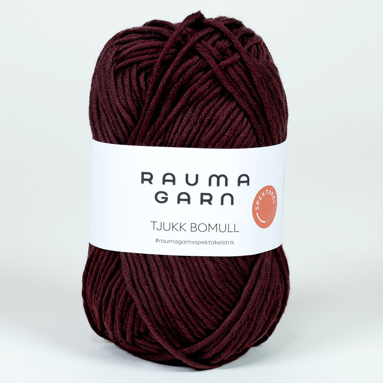 Tjukk Bomull - 350 (Aubergine)