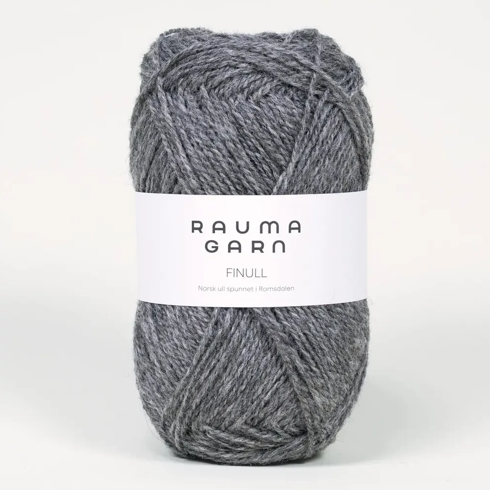 Finull - 405 (Mørk grå Melert)