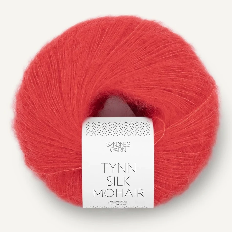 Tynn Silk Mohair - 4008 (Poppy)