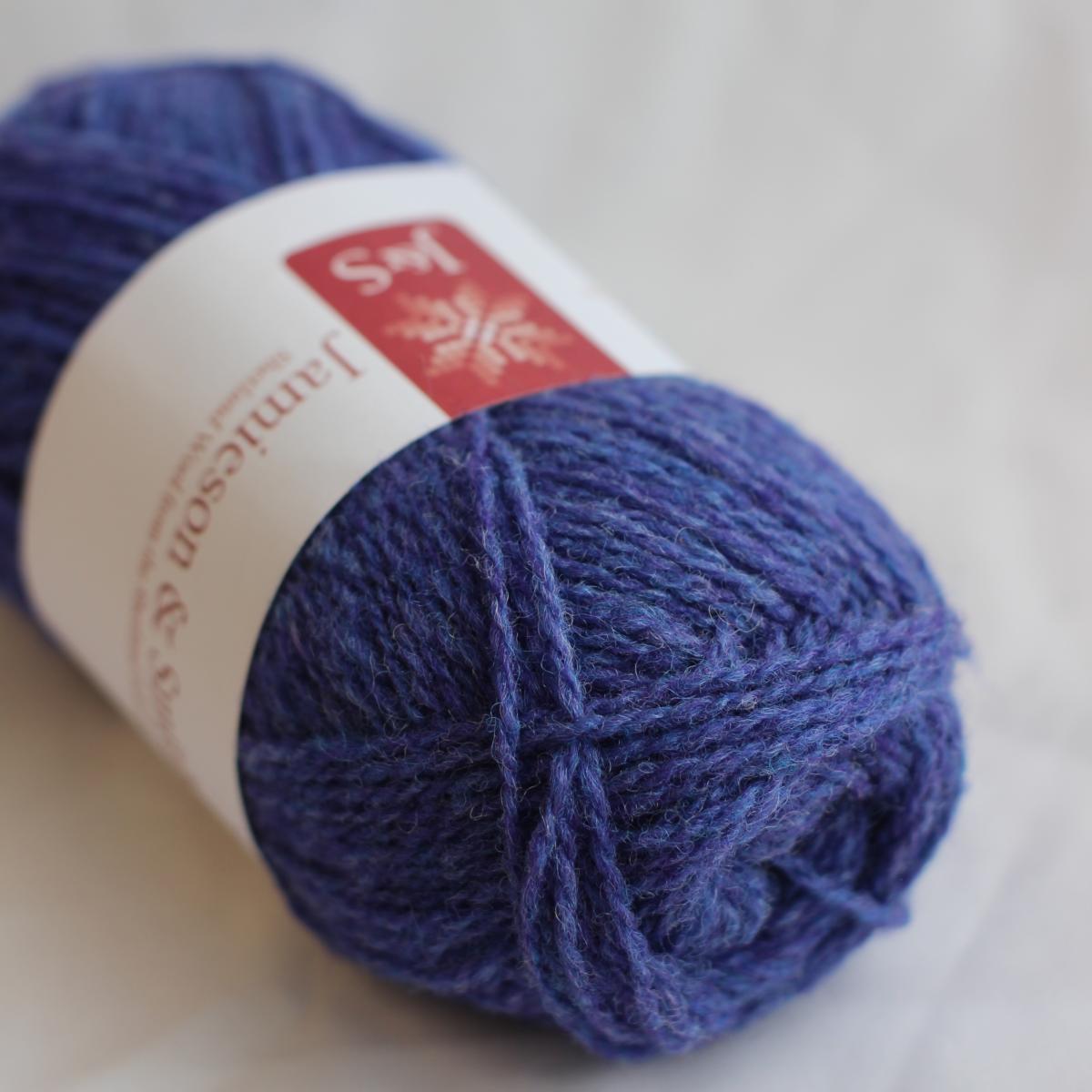 2ply Jumper Weight - 131 (Purpley Blue)