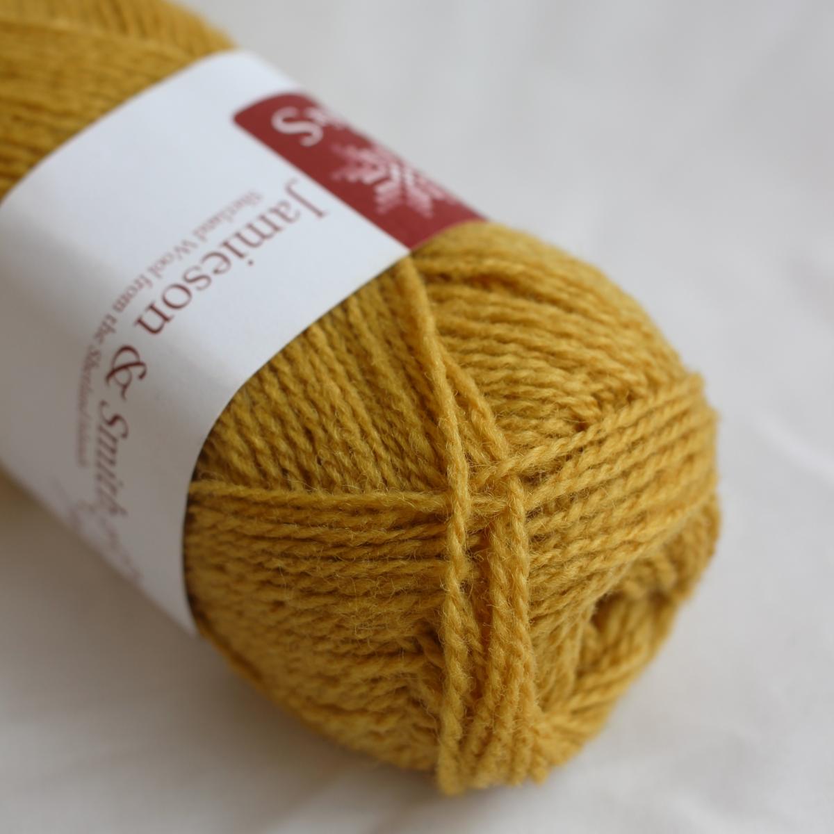 2ply Jumper Weight - 28 (Mustard Yellow)