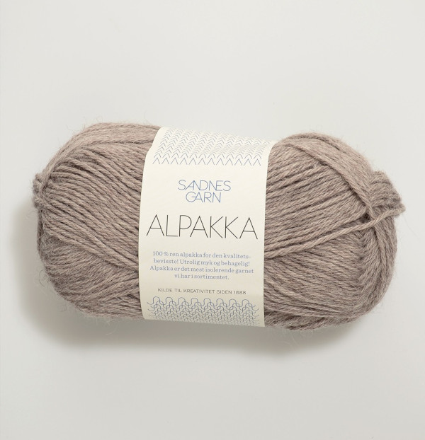 Alpakka - Graubeige meliert (2650)