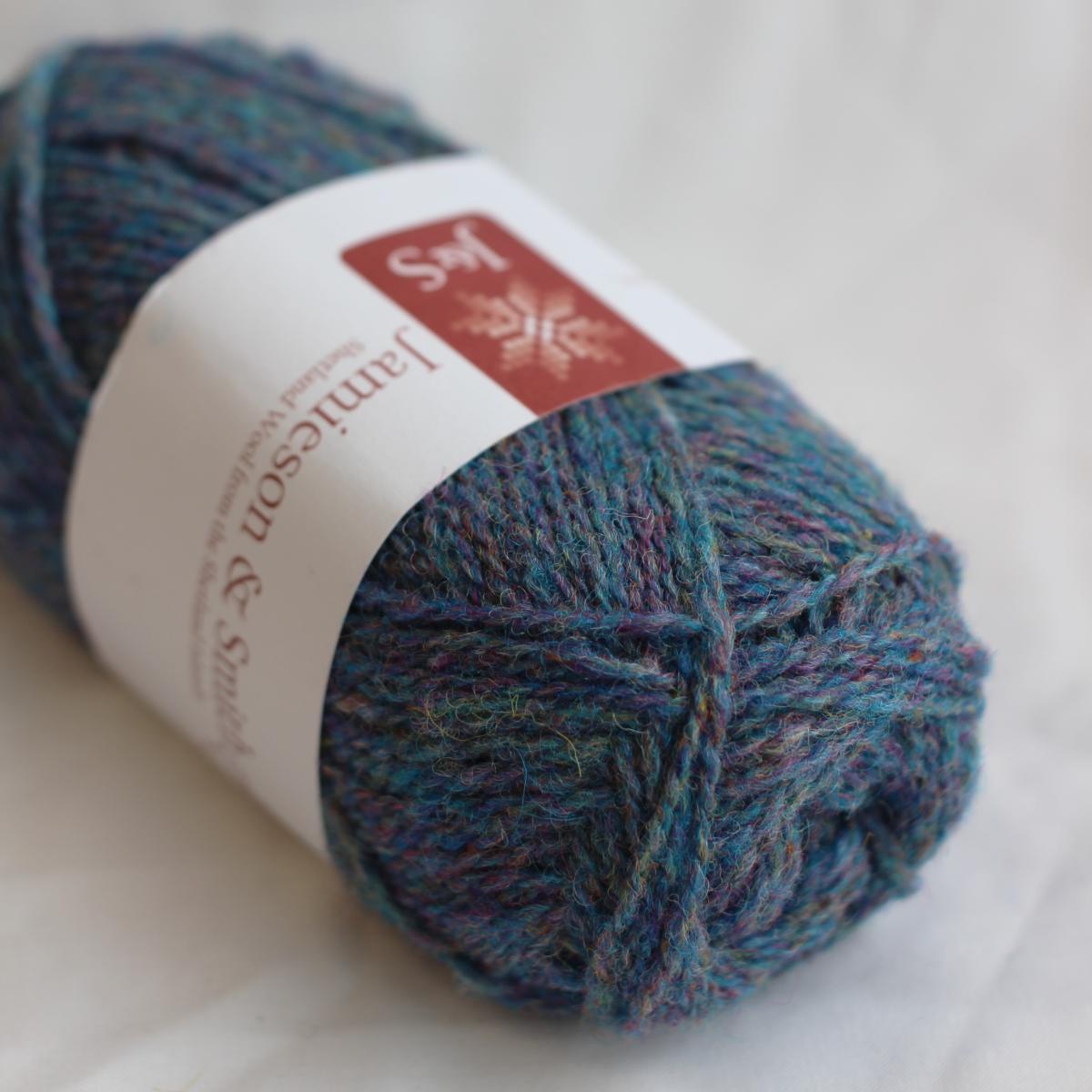 2ply Jumper Weight - 366 (Marled Mixed Purple)