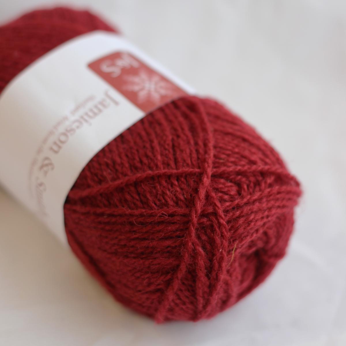 2ply Jumper Weight - 9113 (Dark Red)