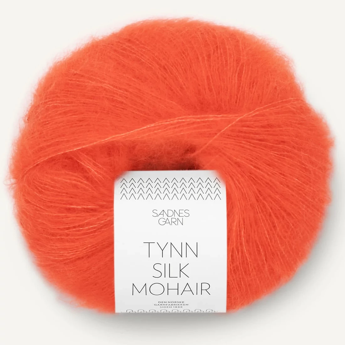 Tynn Silk Mohair - 3818 (Oransje)