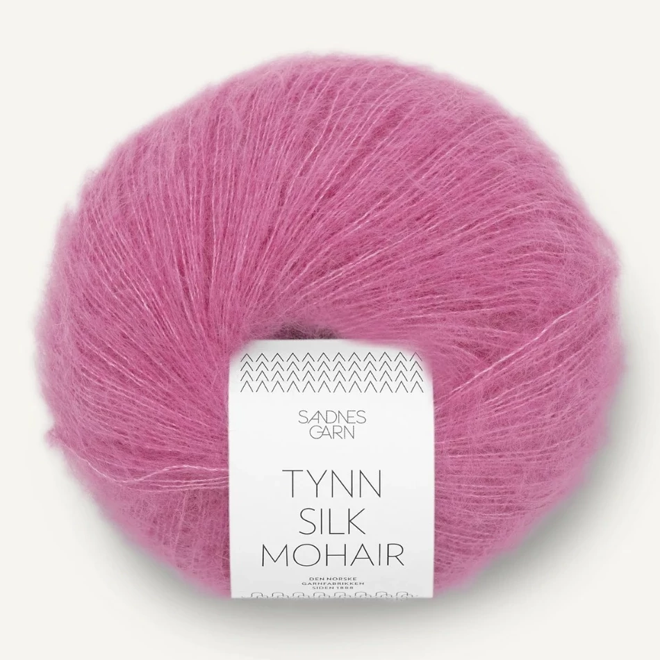 Tynn Silk Mohair - 4626 (Shocking Pink)