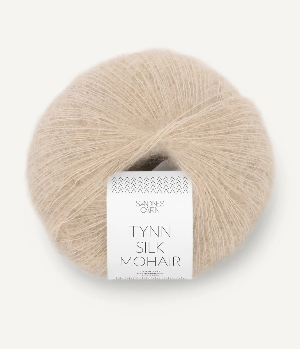 Tynn Silk Mohair - 2650 (Beige Melert)