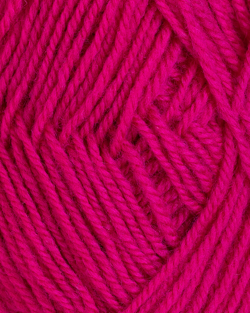 3-tråds strikkegarn - 173 (Cerise)