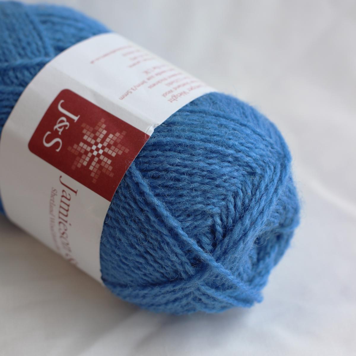 2ply Jumper Weight - 16 (Bright Bonnie Blue)