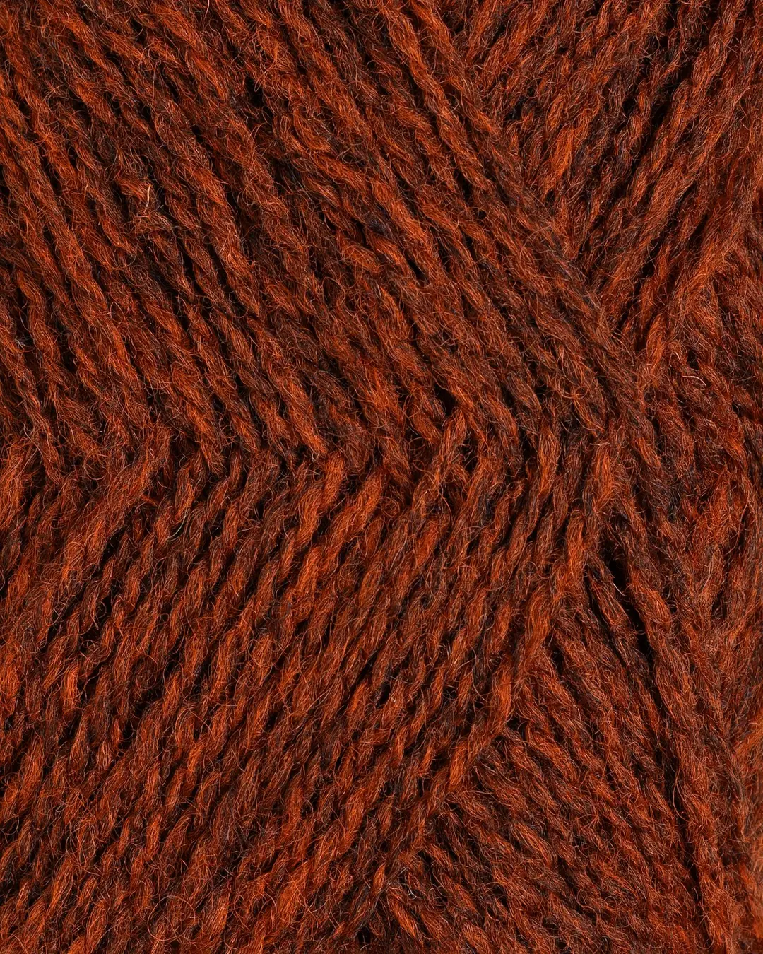 Finull - 4132 (Rustrød mørkmelert)
